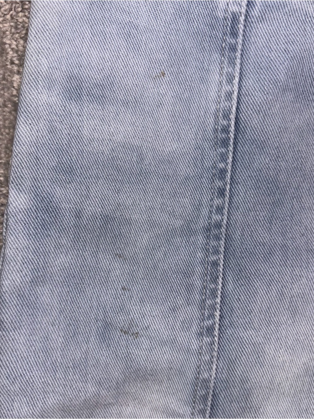 We The Free Firecracker Flare Jeans Light Wash Star Patch Bareback Women’s Sz 27 - Picture 11 of 12